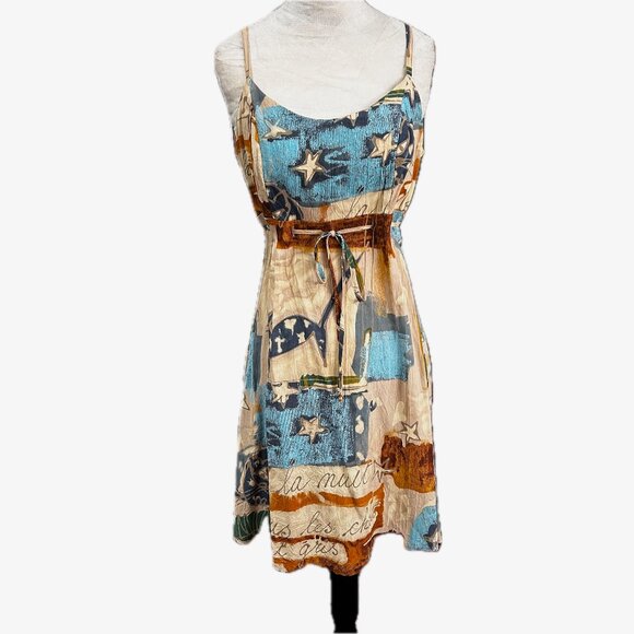 Jams World cat & stars sundress, Med - Picture 2 of 9